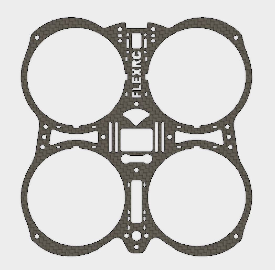 Lady Owl - Secondary Plate without Motor mounts