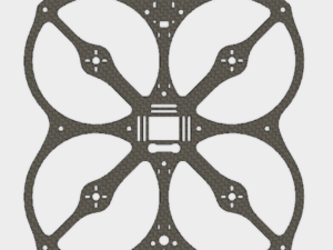 Owl - Main Plate with Motor mounts