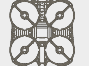 Mini Owl - Main Plate with Motor mounts