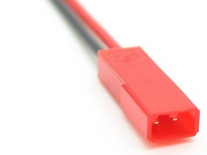 JST male connector with 10cm wire