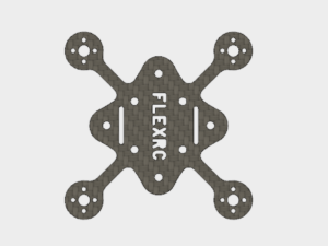 Mini X - Main Plate with Motor mounts