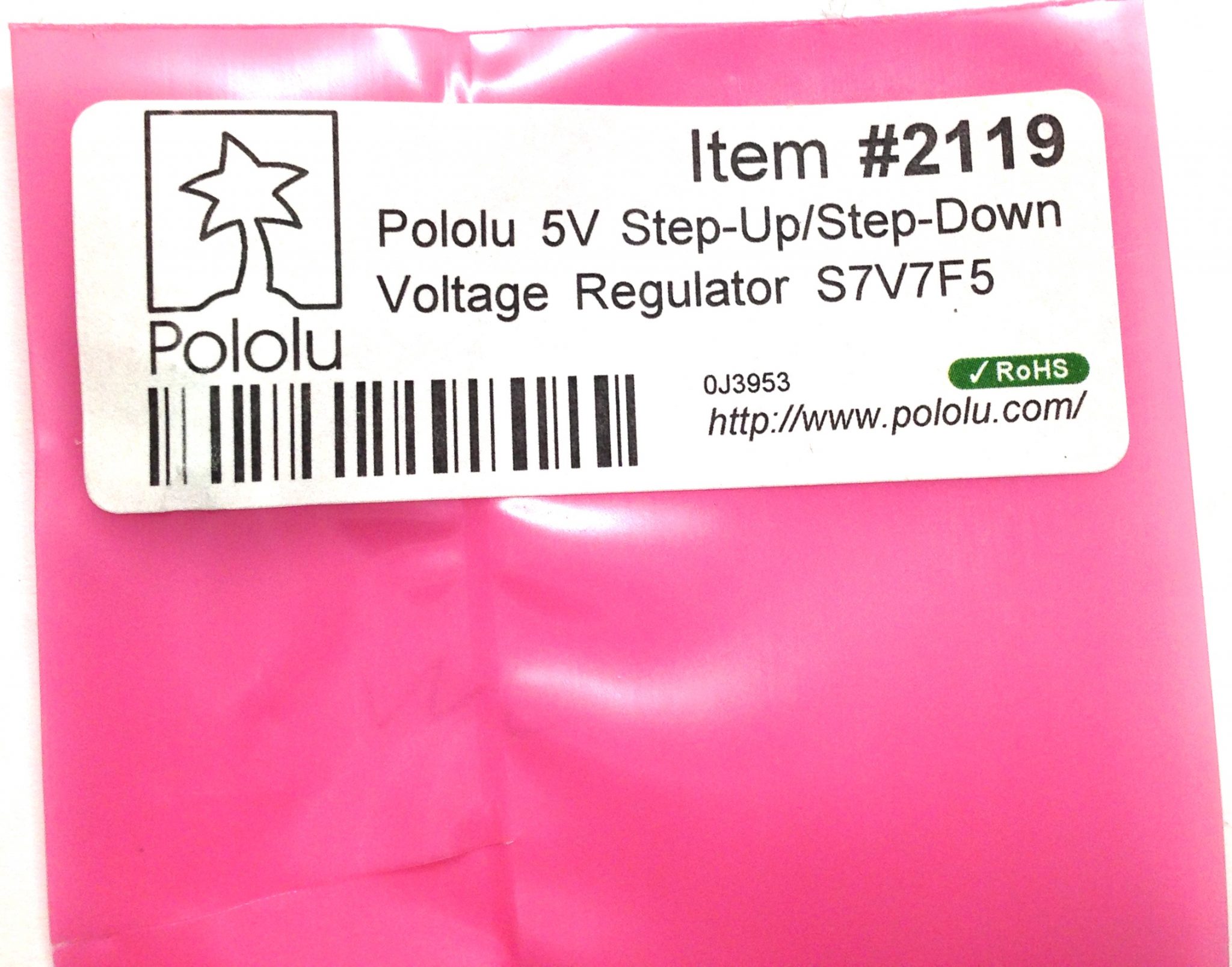 Pololu 5V Step-Up/Step-Down 1A Voltage Regulator S7V7F5 - Image 3