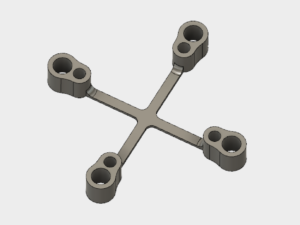 M2 16x16 mount adapter for M3 20x20 mount