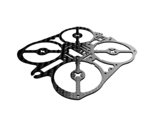 Mini Owl V2 - Main Plate with Motor mounts