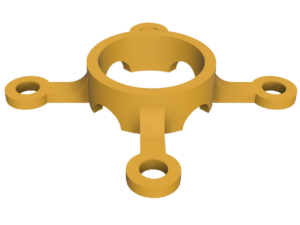 TPU 16x16 top mini buzzer mount