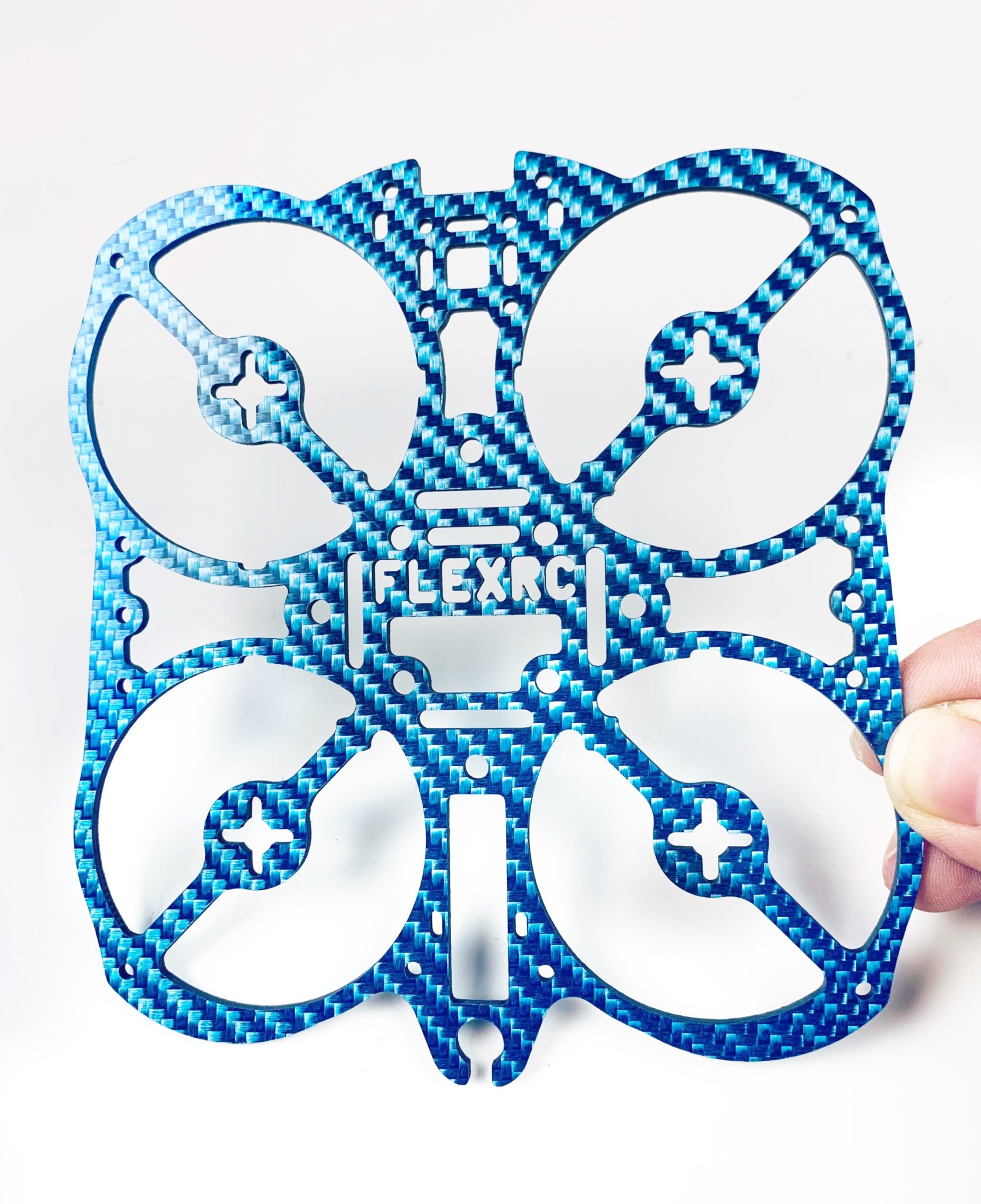 Mini Owl Blue - 1.9" Proximity FPV Racing Drone Frame