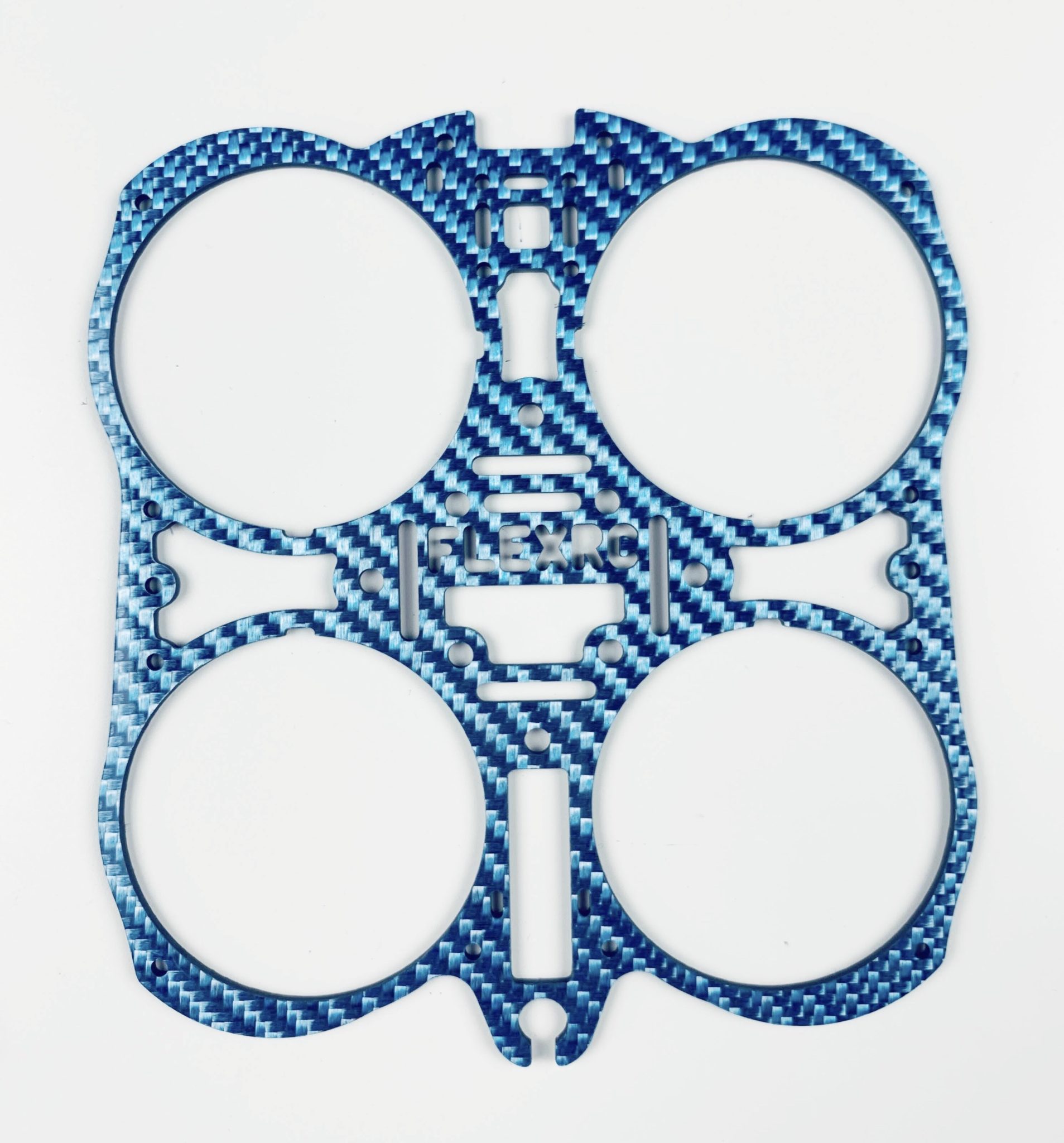 Mini Owl Blue - 1.9" Proximity FPV Racing Drone Frame - Image 3