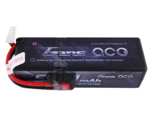 Gens ace 5300mAh 11.1V 60C 3S1P HardCase Lipo Battery 15# with Deans Plug