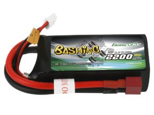 Gens ace Bashing 2200mAh 11.1V 35C 3S1P Lipo Battery Pack with Deans Plug