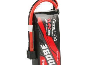 Gens Ace Adventure High Voltage 3600mAh 3S1P 11.4V 60C Lipo Battery with 1To3 Plug