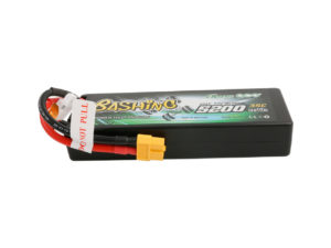 Gens ace Bashing Series 5200mAh 7.4V 2S1P 35C car Lipo Battery Pack Hardcase 24# with XT60 Plug