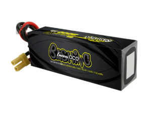 Gens ace Bashing Pro 14.8v 100C 4S 8000mah Lipo Battery Pack with EC5 Plug for Arrma