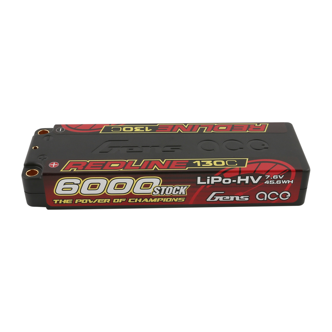 Gens ace Redline Series 6000mAh 7.6V 130C 2S2P HardCase HV Lipo Battery - Image 6