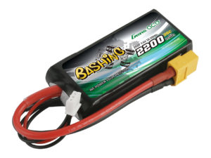 Gens ace Bashing 2200mAh 7.4V 35C 2S1P Lipo Battery Pack with XT60T Plug