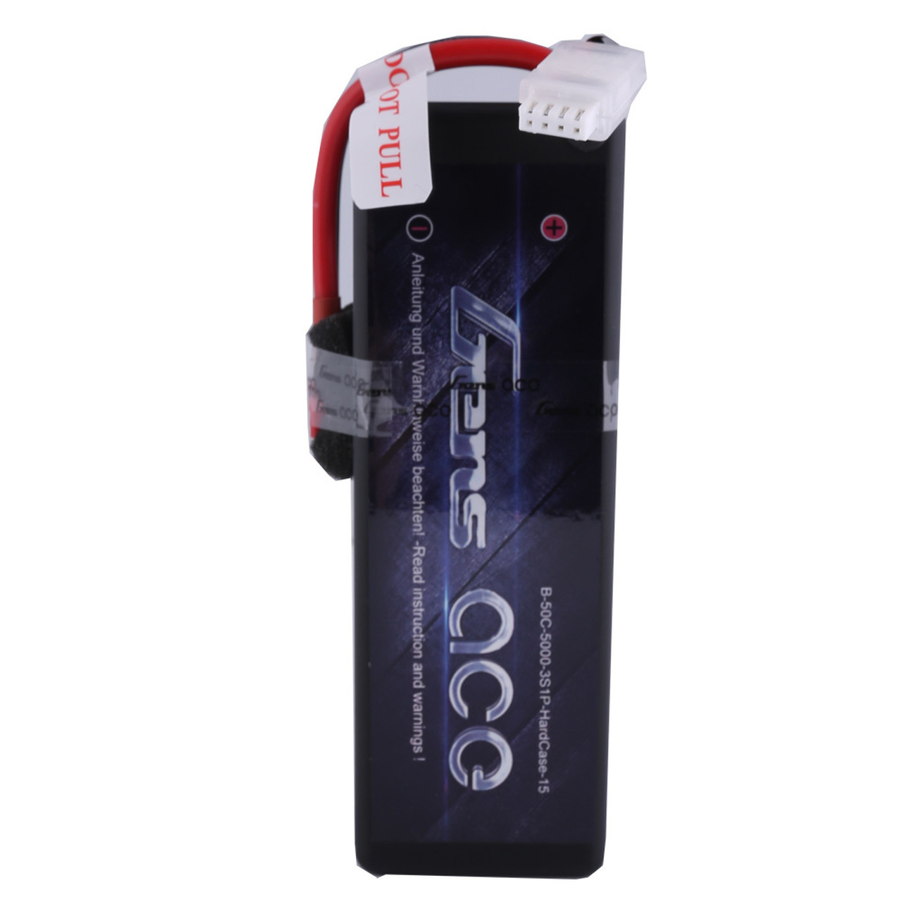 Gens ace 5300mAh 11.1V 60C 3S1P HardCase Lipo Battery 15# with Deans Plug - Image 4