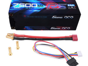 Gens ace 7500mAh 4S1P HardCase 100C 15.2V Lipo Battery Pack #50 for RC Cars Racing Series