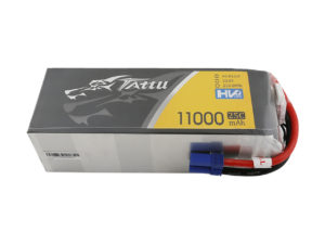Tattu 22.8V 25C 6S 11000mAh Lipo Battery with EC5 Plug for UAV