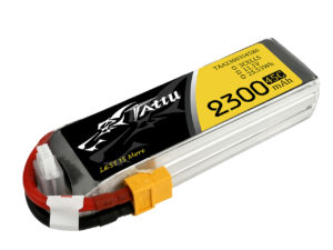 Tattu 2300mAh 45C 3S1P Lipo Battery Pack with XT60 Plug