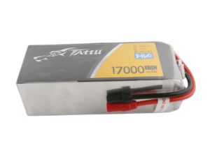 Tattu 22.8V 15C 6S 17000mAh LiPo Battery with AS150+XT150 Plug for UAV