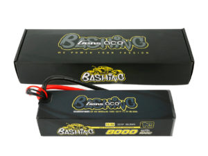Gens ace Bashing Pro 11.1V 100C 3S 8000mah Lipo Battery Pack with EC5 Plug for Arrma