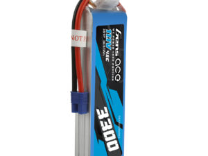 Gens Ace 3300mAh 45C 3S1P 11.1V Lipo Battery Pack with EC3 Plug