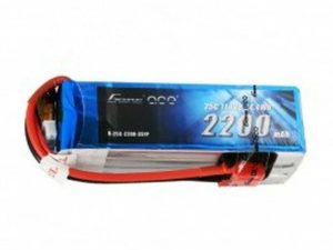 Gens ace 2200mAh 3S 11.1V 25C Lipo Battery Pack with Deans Plug