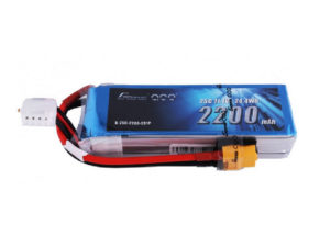 Gens ace 25C 2200mah 11.1V 3S Lipo Battery Pack with XT60 Plug