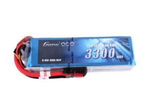 Gens ace 3300mAh 14.8V 45C 4S1P Lipo Battery Pack with Deans Plug