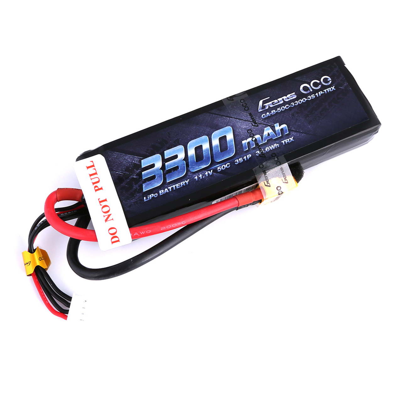 Gens ace 3300mAh 11.1V 50C 3S1P Lipo Battery Pack with XT60 Plug - Image 5