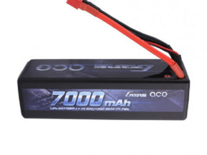 Gens ace 7000mAh 11.1V 60C 3S1P HardCase Lipo Battery Pack 13# with Deans Plug