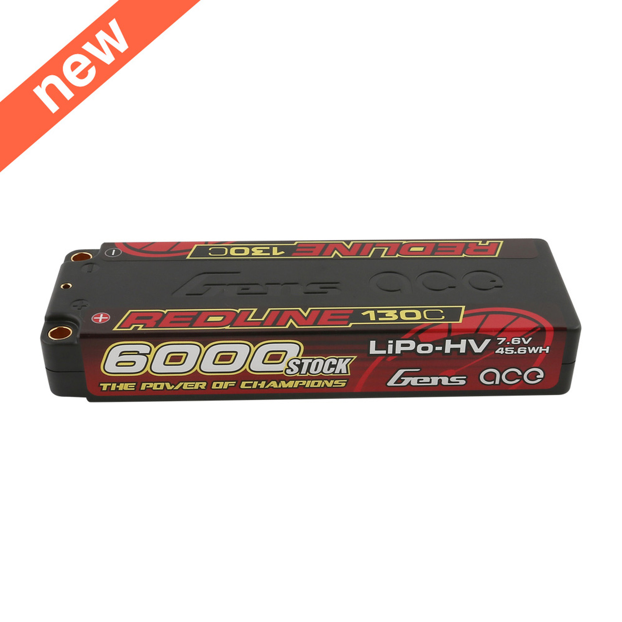 Gens ace Redline Series 6000mAh 7.6V 130C 2S2P HardCase HV Lipo Battery - Image 7