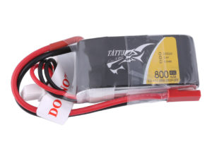 Tattu 800mAh 7.4V 45C 2S1P Lipo Battery Pack with JST-SYP Plug