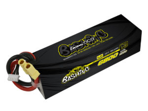 Gens Ace Bashing Series 6800mAh 14.8V 120C 4S1P Lipo Battery Pack With EC5 Plug