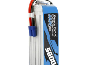 Gens ace 5600mAh 22.2V 80C 6SLipo Battery Pack with EC5 Plug