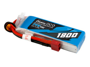 Gens Ace 1800mAh 7.4V 2S1P 45C Lipo Battery Pack with Deans Plug