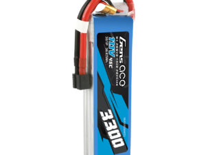 Gens Ace 3300mAh  45C 4S1P 14.8V Lipo Battery Pack with EC3 and Deans adapter