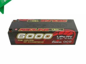Gens ace Redline Series 15.2V  6000mAh 130C 4S1P HardCase HV Lipo Battery