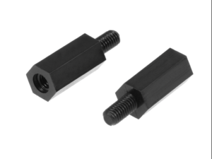 50pcs 12mm Black M3 Hex Nylon Standoff Spacer Screw Nuts