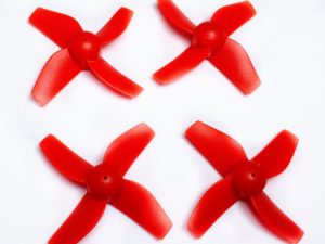 10 pairs Eachine 31mm 4 Blades Propeller (2CW, 2CCW) Red