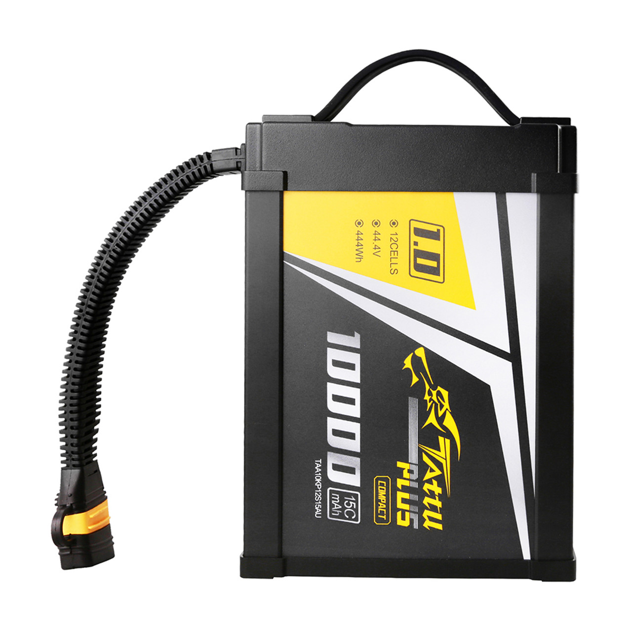 Tattu Plus 1.0 Compact Version 10000mAh 44.4V 15C 12S1P Lipo Smart Battery Pack with AS150UPlug - Image 3