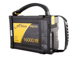 Tattu Plus 1.0 16000mAh 45.6V 25C 12S1P HV Lipo Smart Battery Pack with AS150U Plug