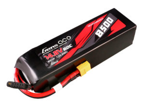 Gens ace 14.8V 60C 4S 8500mAh G-tech Lipo Battery Pack with XT60 Plug for Xmaxx 8S Car