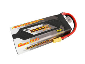Gens ace Advanced G-Tech 10000mAh 15.2V 100C 4S2P HardCase Lipo Battery Pack  61# with EC5 Plug