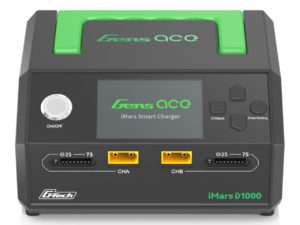Gens ace iMars D1000 Smart Charger | Dual Channel | AC 1000W | G-Tech