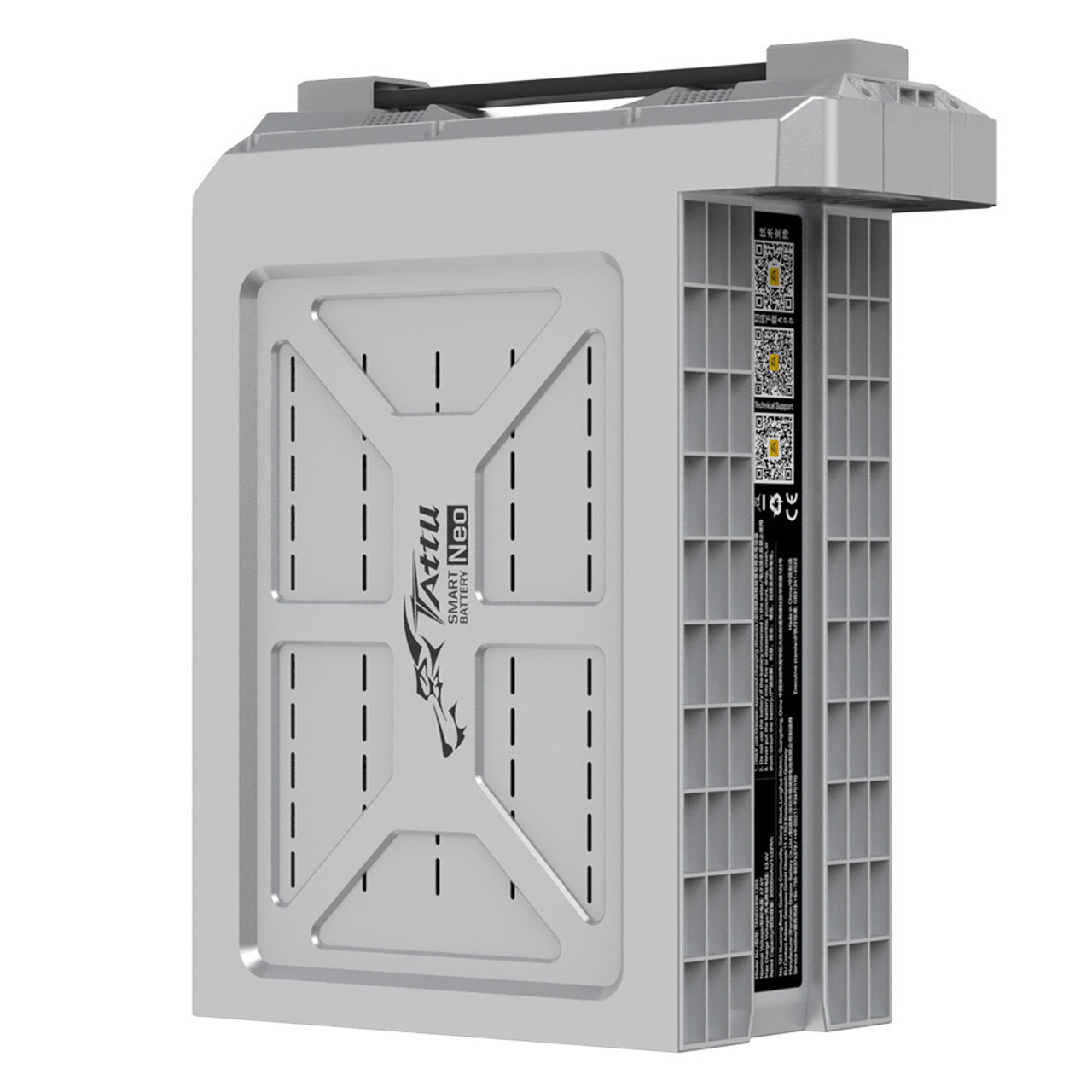 Tattu NEO 30000mah 47.4V 5C 12S1P Ultra High Voltage Smart Battery With Prolanv Side Connector - Image 3