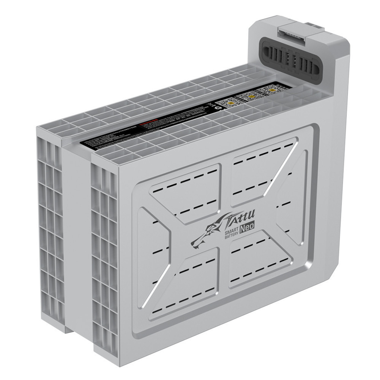 Tattu NEO 30000mah 47.4V 5C 12S1P Ultra High Voltage Smart Battery With Prolanv Side Connector - Image 4