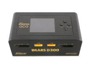 Gens ace iMars D300 G-Tech Channel AC/DC 300W/700W RC Battery Charger-US Black