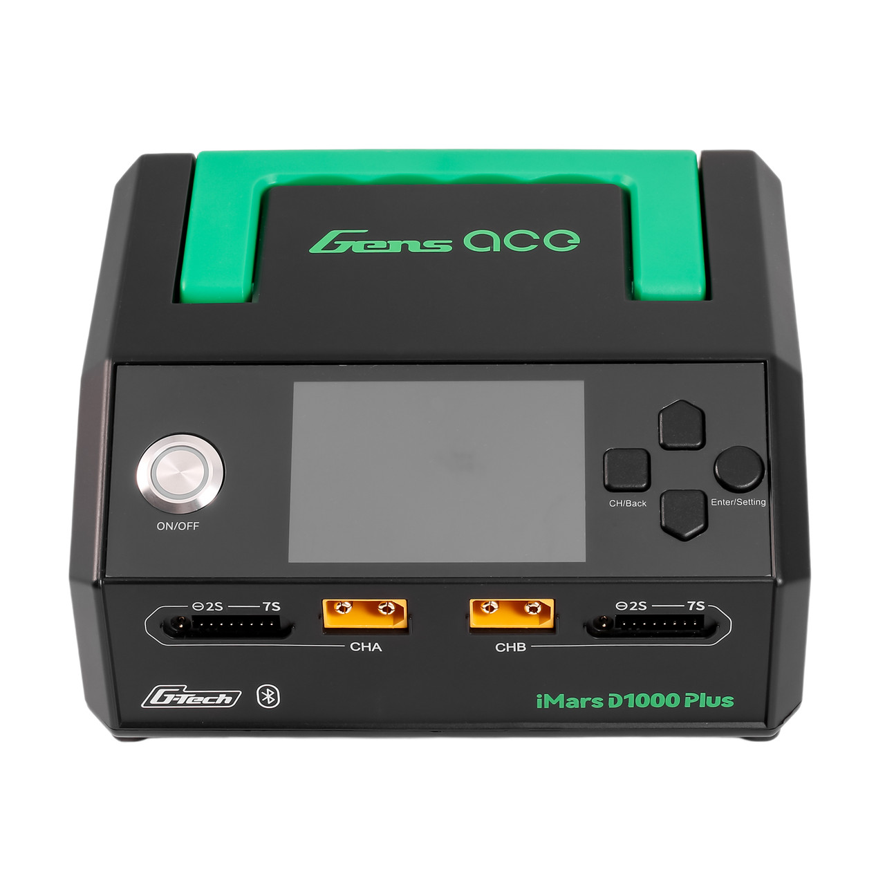 Gens ace iMars D1000 Plus Smart Charger | Bluetooth App Control | Dual Channel | G-Tech