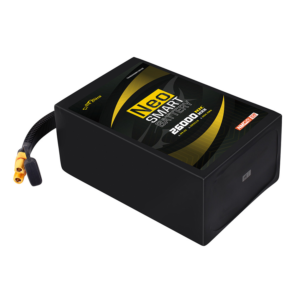 Tattu NEO Compact 26000mAh 44.4V 10C 12S1P Smart Battery with AS150U-F Plug - Image 4