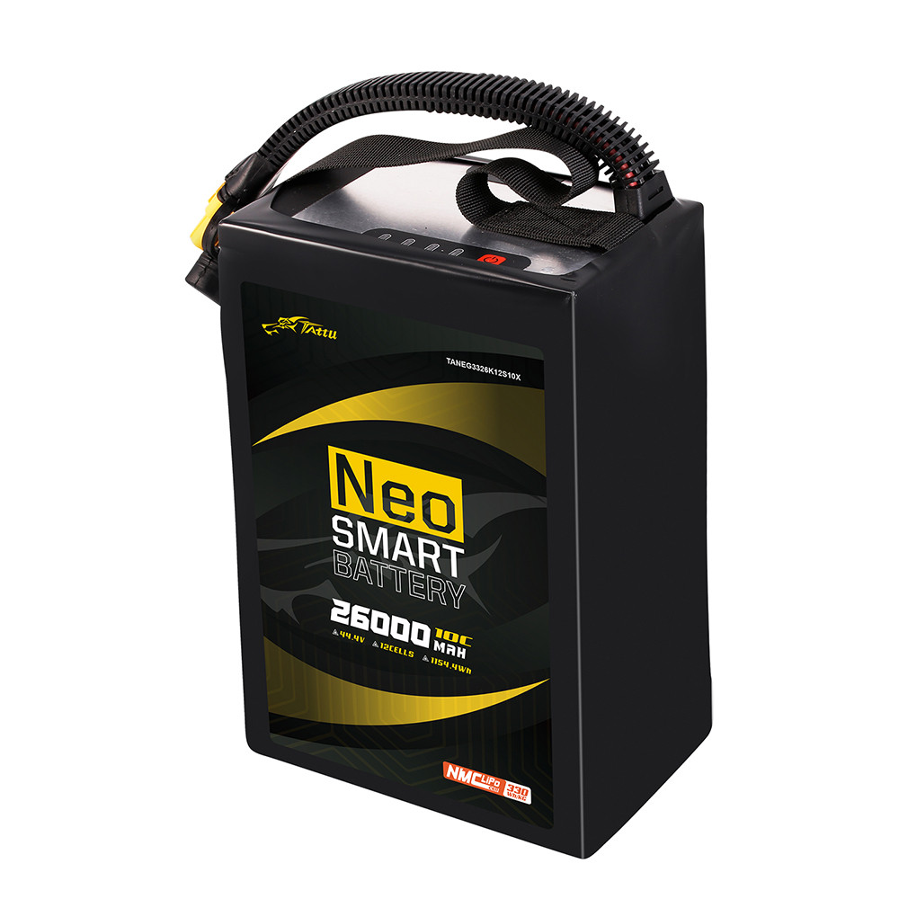 Tattu NEO Compact 26000mAh 44.4V 10C 12S1P Smart Battery with AS150U-F Plug - Image 5